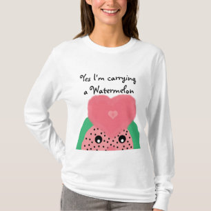 Maternidade - t-shirt da melancia