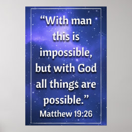 Mateus 19:26 poster