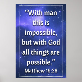 Mateus 19:26 poster