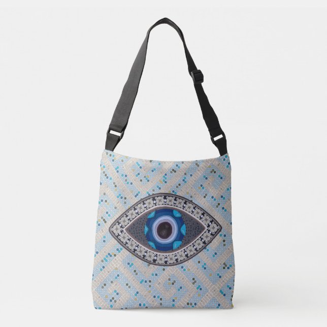 Mati - mau eye - série 2 - bolsa de corpo cruzado (Frente)
