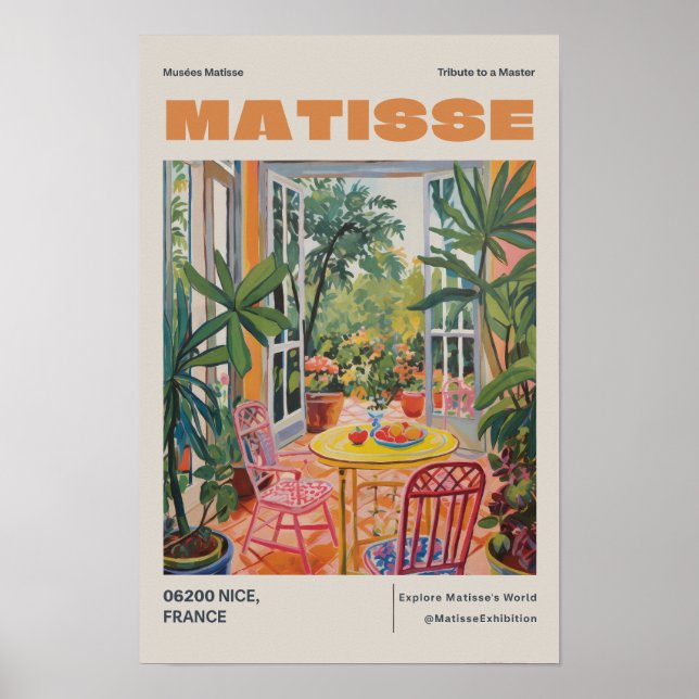 Matisse Modern Art Impressão (Frente)