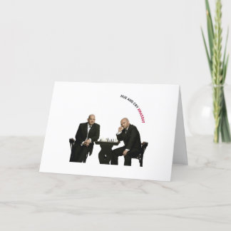 Matiz e grito - Xmasday - cartão de cumprimentos