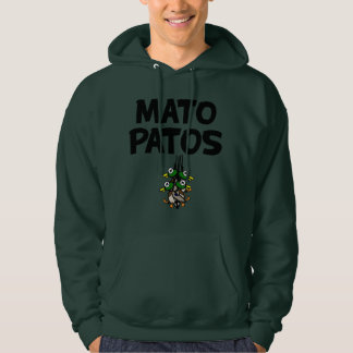 Mato Patos Logo Moletom Caça Pato