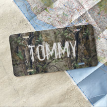 Matrícula feita sob encomenda do carro -