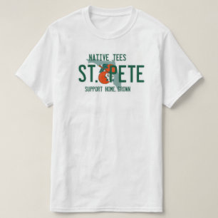 Matrícula nativa das camisetas