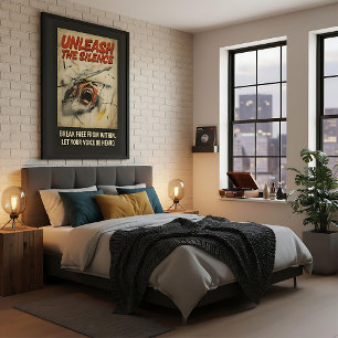 Matriz de papel Poster de valor impressão Inspirac