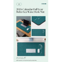 Matriz de Rosa Boho Dusty do Ano de Cheio do Calen