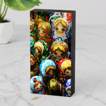 Matryoshka Dolls Souvenir Russo Foto Vertical