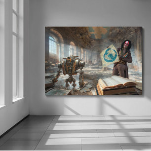 Matte impressão - Cartógrafo de mundos perdidos