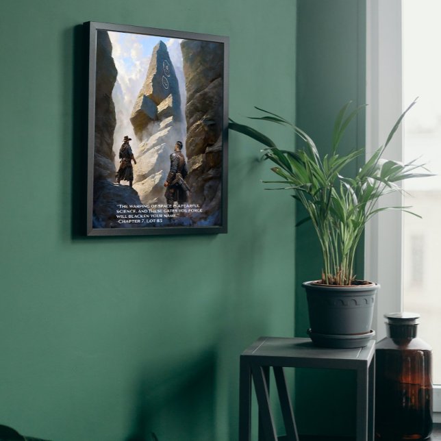 Matte impressão - Estes portões que você forja (Criador carregado)