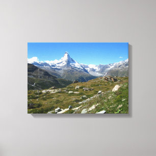 Matterhorn, Canvas dos Alpes suíços