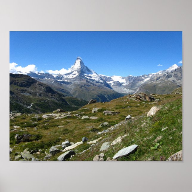 Matterhorn Swiss Alps Value Poster Paper (Matte) (Frente)