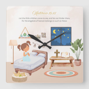 Matthew 19:14 Relógio de Parede