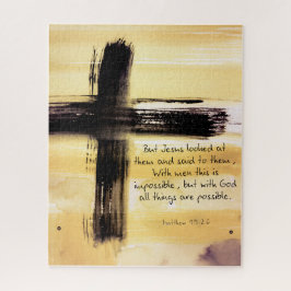 Matthew 19 26 Quebra-cabeça