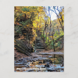 Matthiessen State Park, Utica Cartão Postal Illino