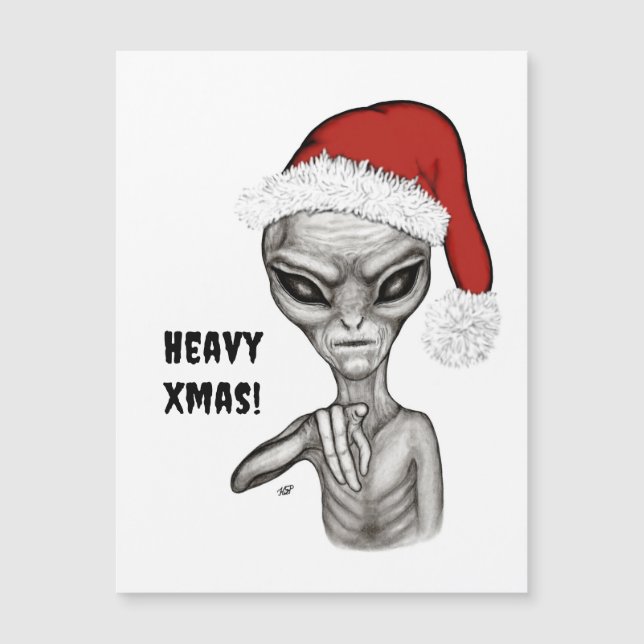 Mau Alien , Natal Pesado ! (Frente)