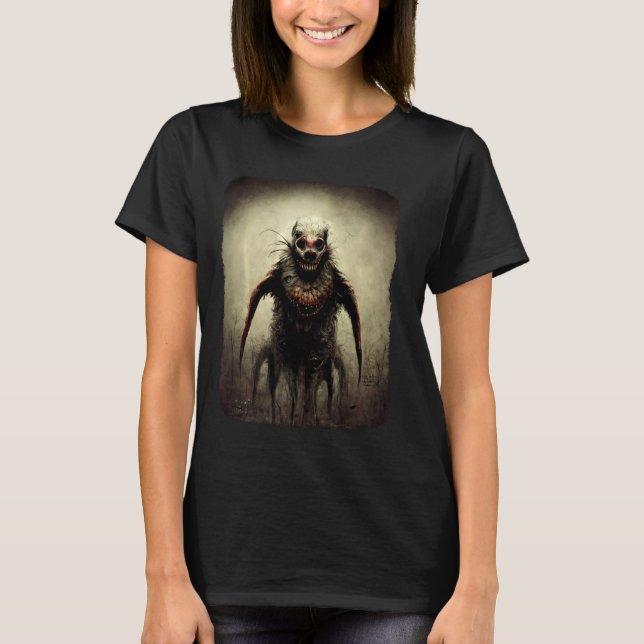 Mau de Camisa de Palhaço Assustadora Palhaço Insan (Frente)