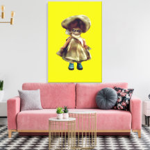 MAU DORA DOLL, canvas de produtos de bonecas assom