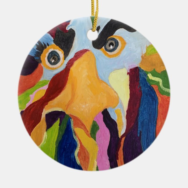 Maurice Azul, Ornamento Raiva (Frente)