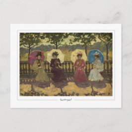 Maurice Prendergast #46 - Cartão postal de arte fi