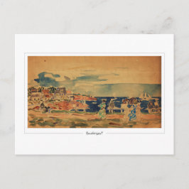 Maurice Prendergast #596 - Cartão postal de arte f
