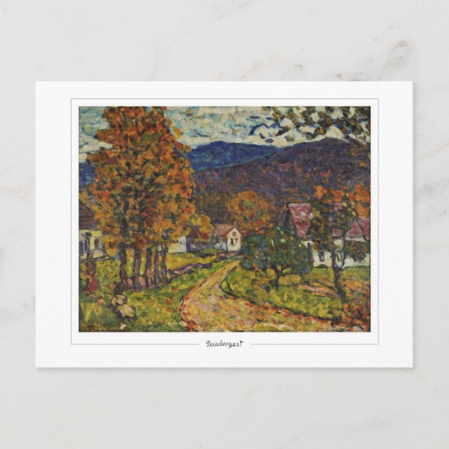 Maurice Prendergast #638 - Cartão Postal de Arte (Frente)
