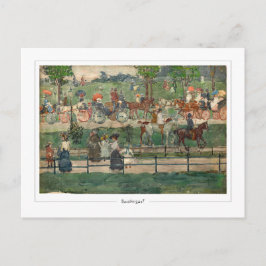 Maurice Prendergast #7 - Cartão postal de arte fin