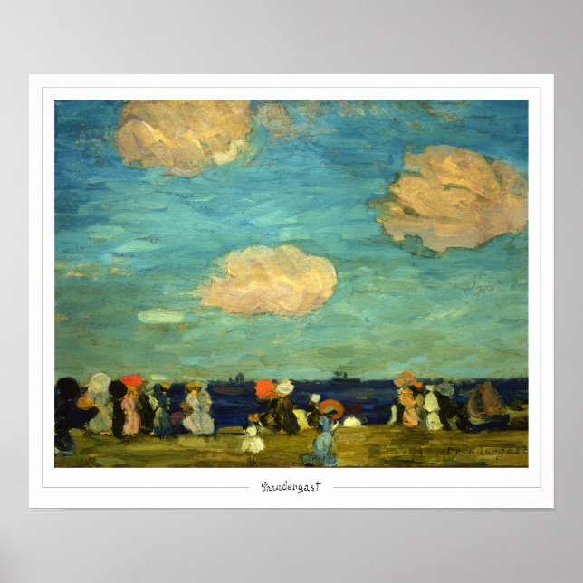 Maurice Prendergast Zedign Art Poster #312 (Frente)