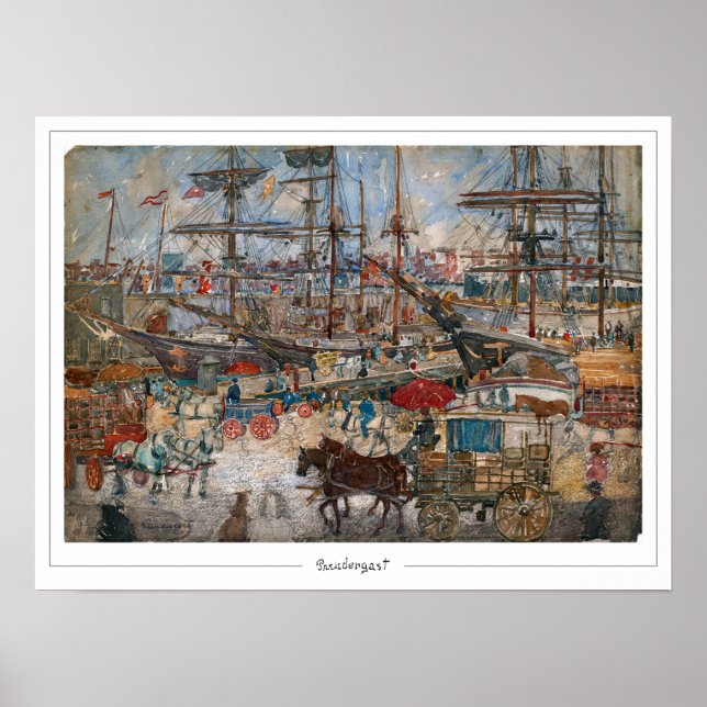 Maurice Prendergast Zedign Art Poster #497 (Frente)