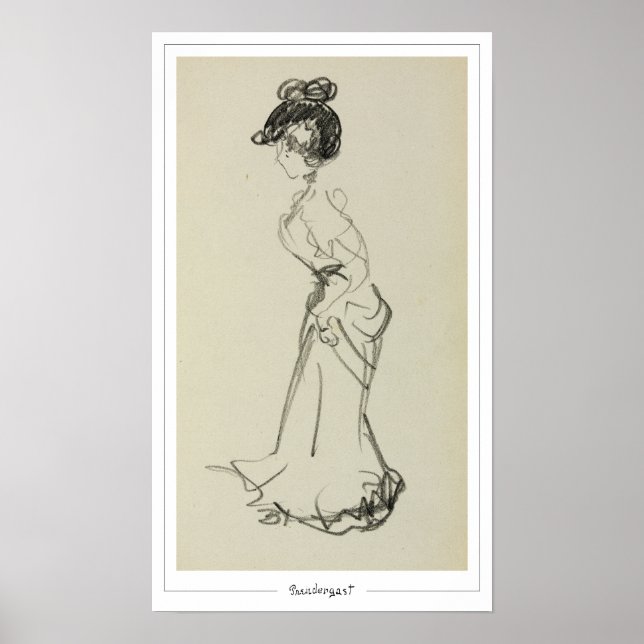 Maurice Prendergast Zedign Art Poster #571 (Frente)