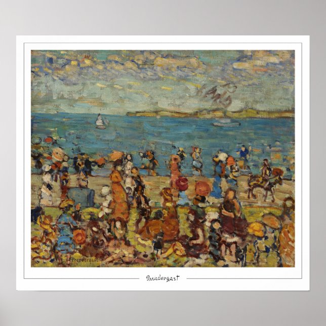 Maurice Prendergast Zedign Art Poster #615 (Frente)