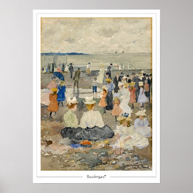 Maurice Prendergast Zedign Art Poster #627 (Frente)