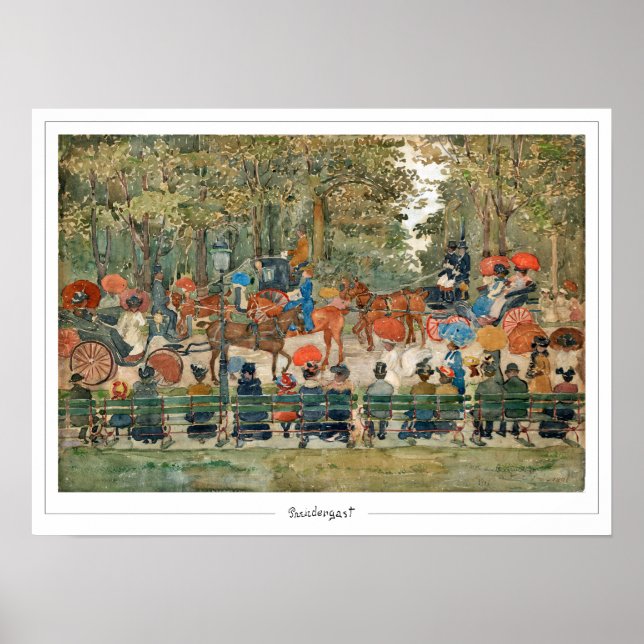 Maurice Prendergast Zedign Art Poster nº 14 (Frente)