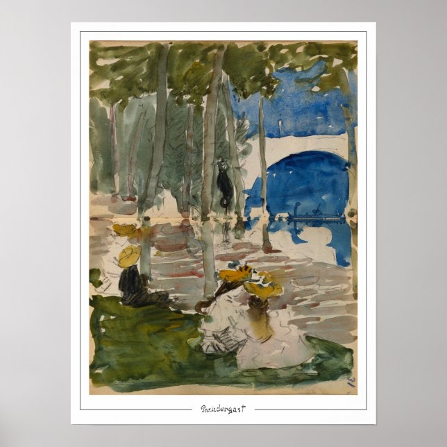 Maurice Prendergast Zedign Art Poster nº 291 (Frente)