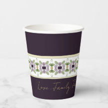 Mauve e Purple Floral