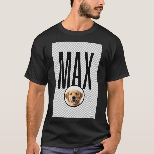 MAX - Camiseta de Cachorro Golden Retriever Foto (Frente)