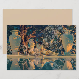 Maxfield Parrish O Jardim de Alá 1918 Arte Fina