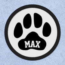 Máxima Pegada de Cachorro com Nome Personalizado