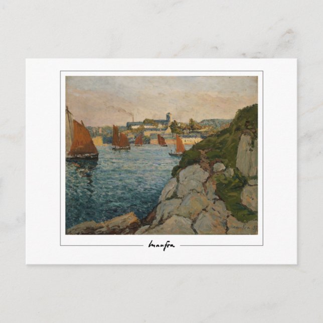Maxime Maufra #8 - Cartão Postal de Arte Refinada (Frente)