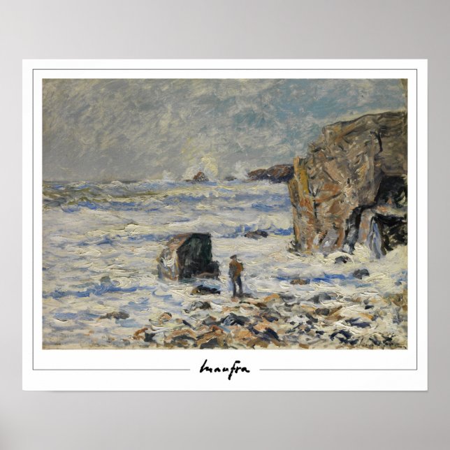Maxime Maufra Zedign Art Poster nº 11 (Frente)