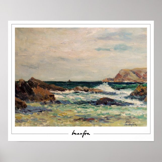 Maxime Maufra Zedign Art Poster nº 162 (Frente)