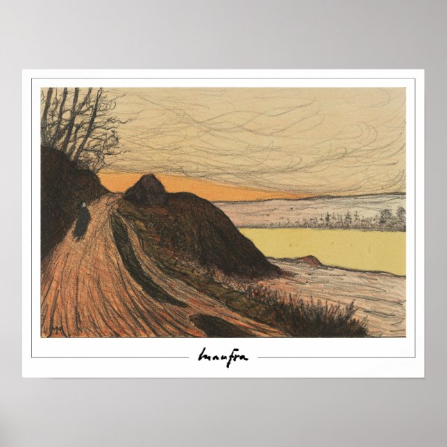 Maxime Maufra Zedign Art Poster nº 5 (Frente)