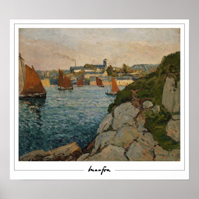 Maxime Maufra Zedign Art Poster nº 8 (Frente)
