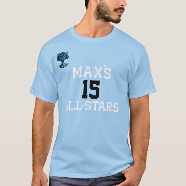Max's All Stars TBT15 Road Jersey T-Shirt (Frente)