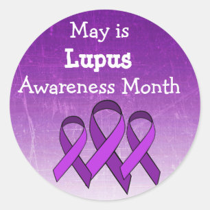 May é um adesivo da consciência de Lupus
