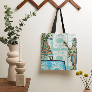 Mayan Warrior E King Tote Bag