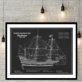 Mayflower - Navio Planos de Impressão Bluetooth PD