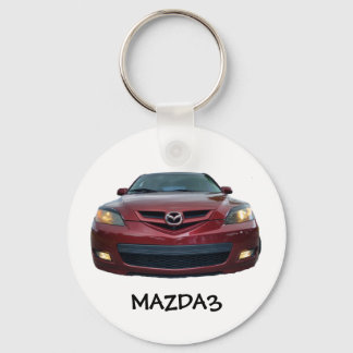 Mazda3 Button Chaveiro Mazda 3 frente apenas