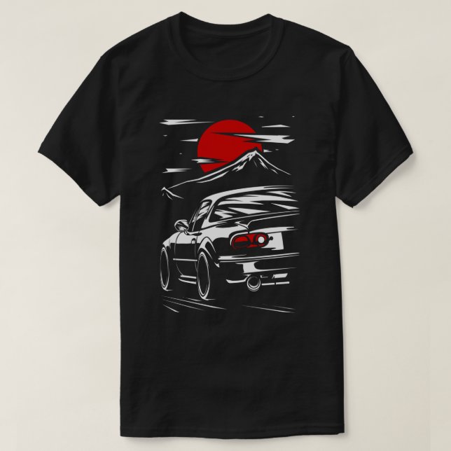 Mazda MX-5 Miata Essential T-Shirt (Frente do Design)