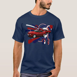 Mazda MX-5, Miata, t-shirt do Roadster de Eunos